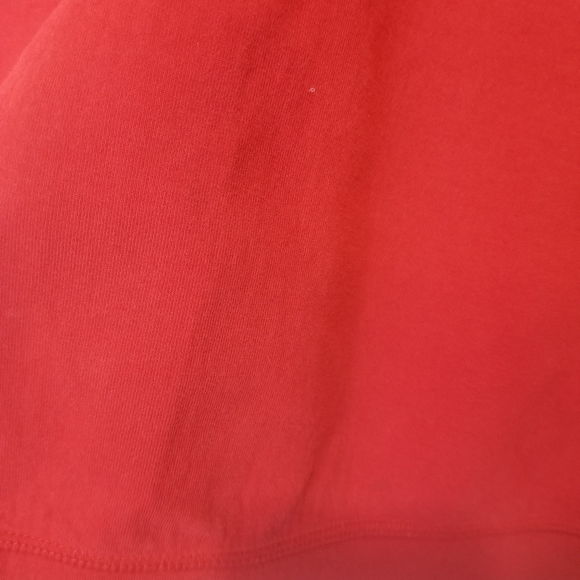 Apple Store Red Employee 1/4 Zip Pullover Size L - Picture 3 of 3